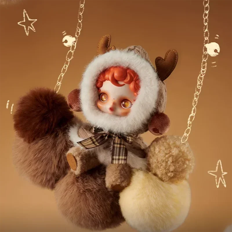 Мягкий брелок Skullpanda Winter Symphony Wanderer's Tune