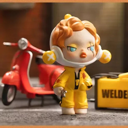 Skullpanda Action! Cut! Grumpy Maintenance Figure