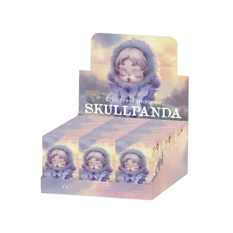 Skullpanda L'impressionnisme Blind Box x9 Plush Keychains